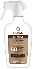 Tanning Spray - Ecran Sunnique Tan+ Spray Gun Spf50 — photo N1