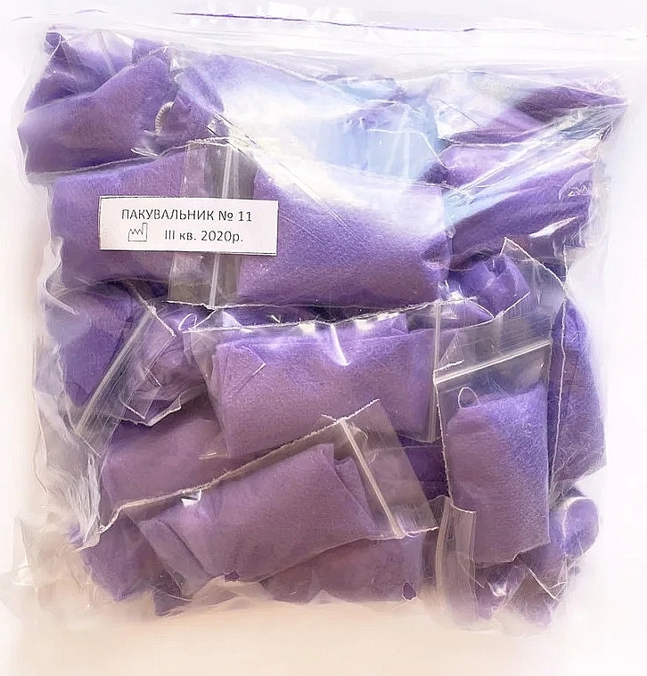 Women Spunbond SPA Thong, purple - Doily — photo N2