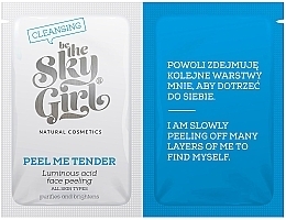 Facial Peeling - Be The Sky Girl Super Star Peel Me Tender — photo N1