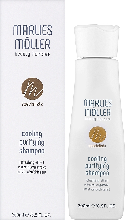 Shampoo - Marlies Moller Specialist Cooling Purifying Shampoo — photo N2