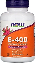 Vetamin E-400 with Mixed Tocopherols, capsules - Now Foods E-400 With Mixed Tocopherols Softgels — photo N6