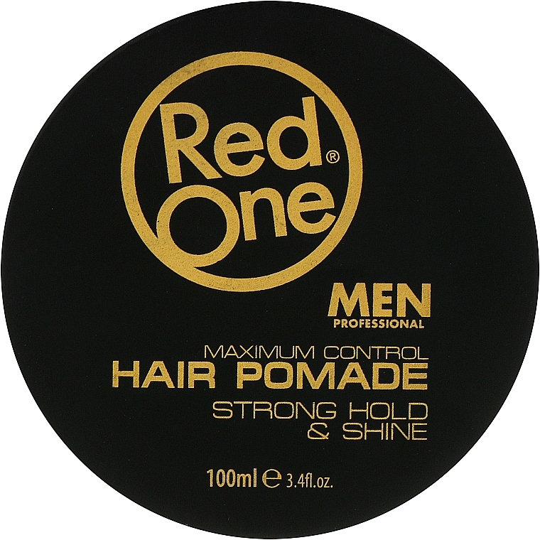 Hair Styling Pomade - RedOne Professional Men Hair Pomade Strong Hold & Shine — photo N1