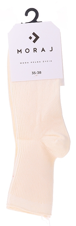 Women Socks 3/4 CSL200-928, milk - Moraj — photo N1