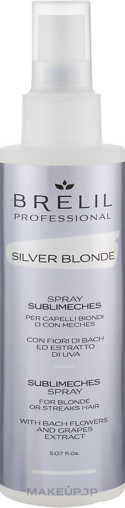 Anti-Yellow Spray - Brelil Silver Blonde Sublimeches Spray — photo 150 ml