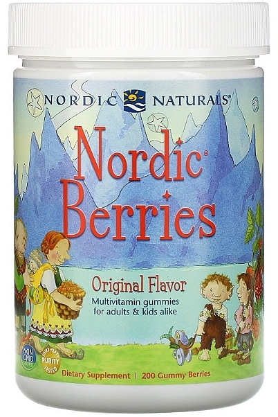 Nordic Berries. Multivitamin Dietary Supplement, gummies - Nordic Naturals Nordic Berries — photo N11