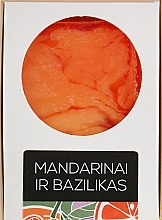 Fragrances, Perfumes, Cosmetics Tangerine & Basil Scented Soap - Aromika Mandarin and Basil Soap