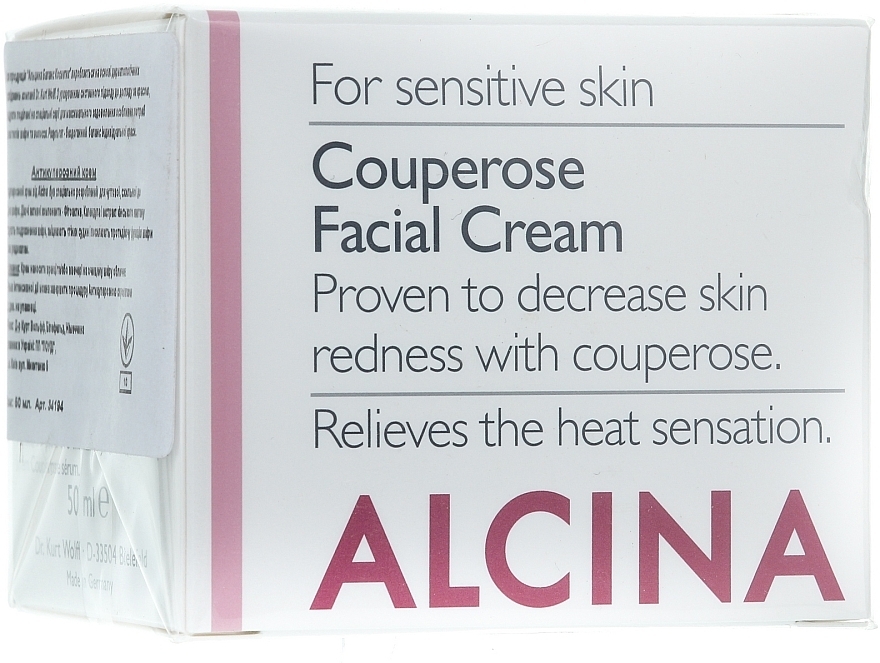 Anti-Couperose Facial Cream - Alcina S Couperose Facial Cream — photo N1