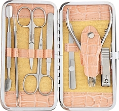 Manicure Kit "Peach", 8 tools - Avenir Cosmetics — photo N2