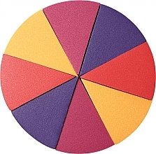 Fragrances, Perfumes, Cosmetics Wedge-Shaped Makeup Sponges - UBU Wonder Wheel Foundation Sponge Circle