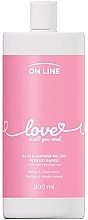 2in1 Love Bath Gel & Foam - On Line Bath & Shower Gel — photo N1