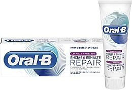 Fragrances, Perfumes, Cosmetics Toothpaste for Sensitive Teeth - Oral-B Gum & Enamel Repair