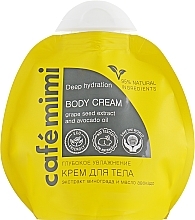 Fragrances, Perfumes, Cosmetics Body Cream "Deep Hydration" - Cafe Mimi Deep Hydration Body Cream