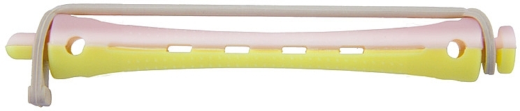 Curlers for Cold Hair Curling, yellow-pink, d8 - Comair — photo N1