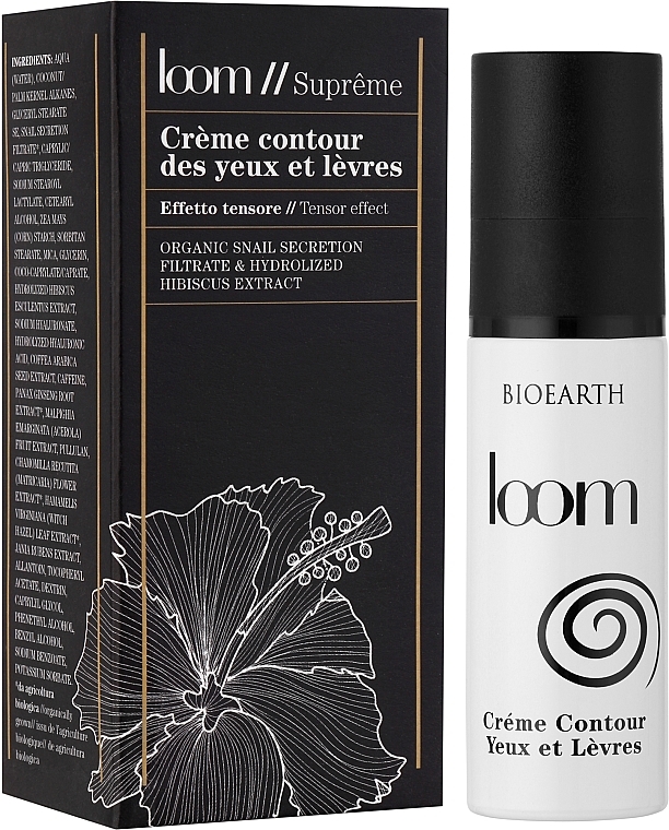 Eye & Lip Contour Cream - Bioearth Loom Eye & Lip Contour Cream — photo N2