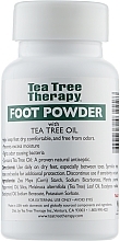 Tea Tree and Peppermint Oils Deodorant Foot Powder - Tea Tree Therapy Peppermint Foot Powder — photo N2