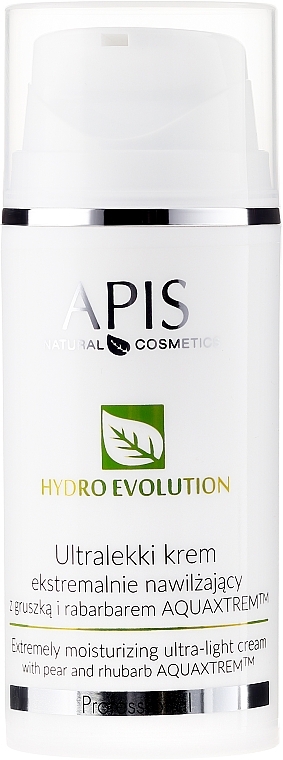 Extremely Moisturizing Ultra-Light Cream with Pear and Rhubarb - APIS Professional Hydro Evolution Extremely Moisturizing Ultra-Light Cream — photo N3