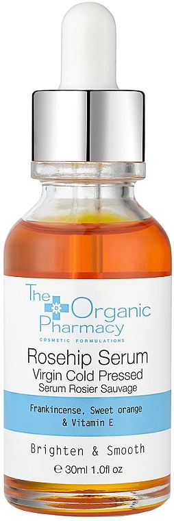 Face Serum with Rosehip Oil - The Organic Pharmacy Rosehip Serum — photo N1