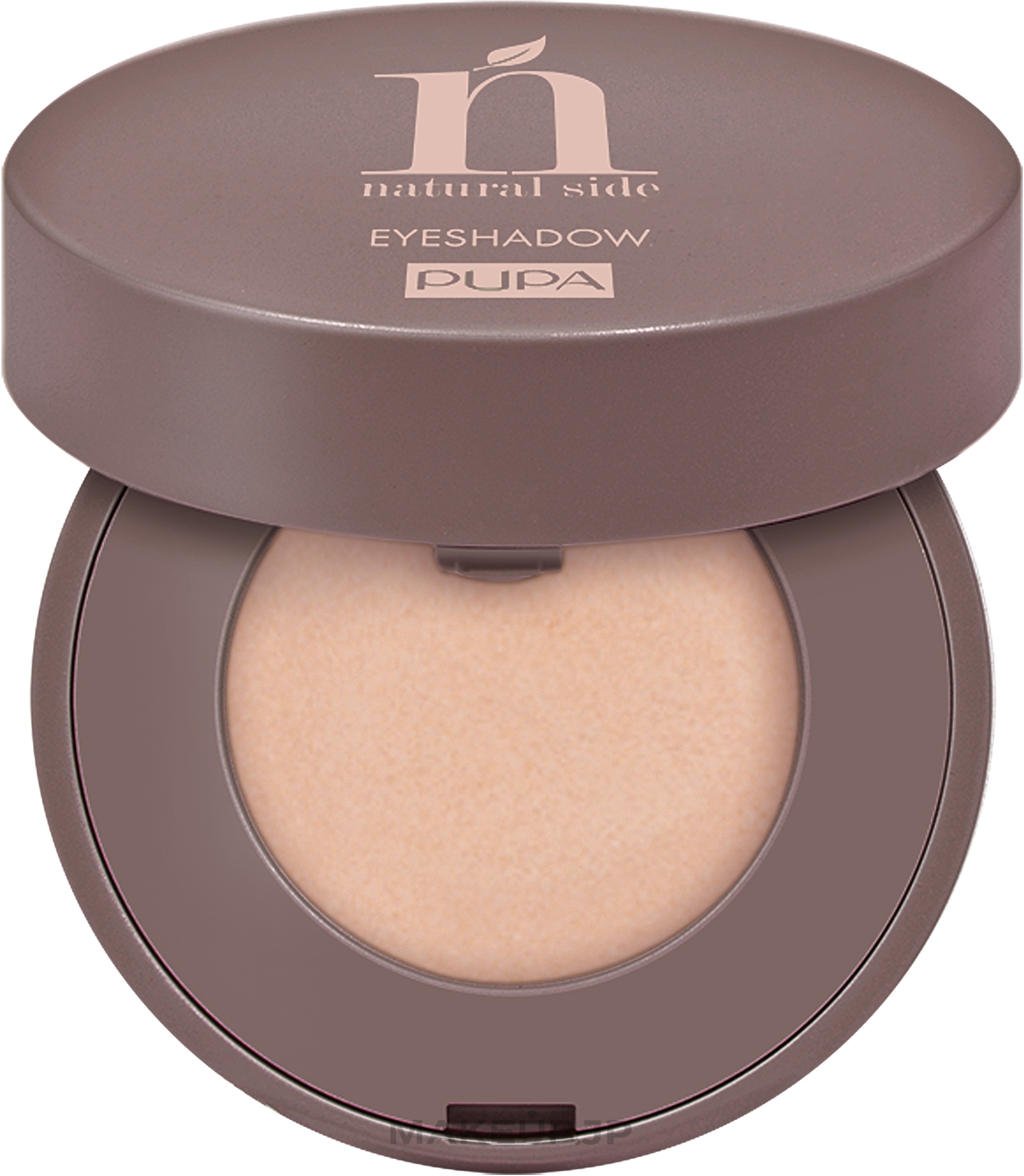 Compact Eyeshadow - Pupa Eyeshadow Natural Side — photo 004 - Light Gold