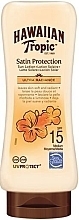 Sunscreen Body Lotion - Hawaiian Tropic Satin Protection Sun Lotion SPF 15 — photo N4