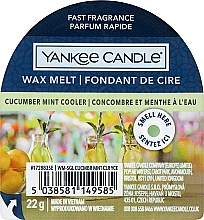 Scented Wax Melts - Yankee Candle Wax Melt Cucumber Mint Cooler — photo N1