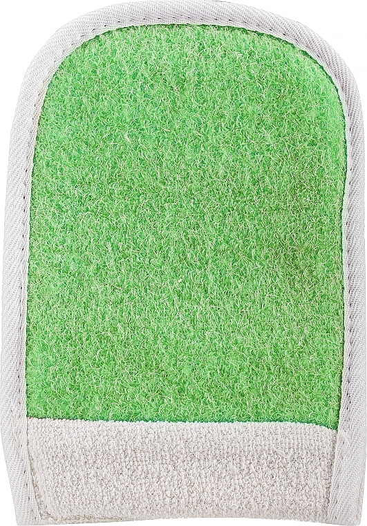 Cotton Body Washcloth, green - RedRings Cotton Sponge — photo N1