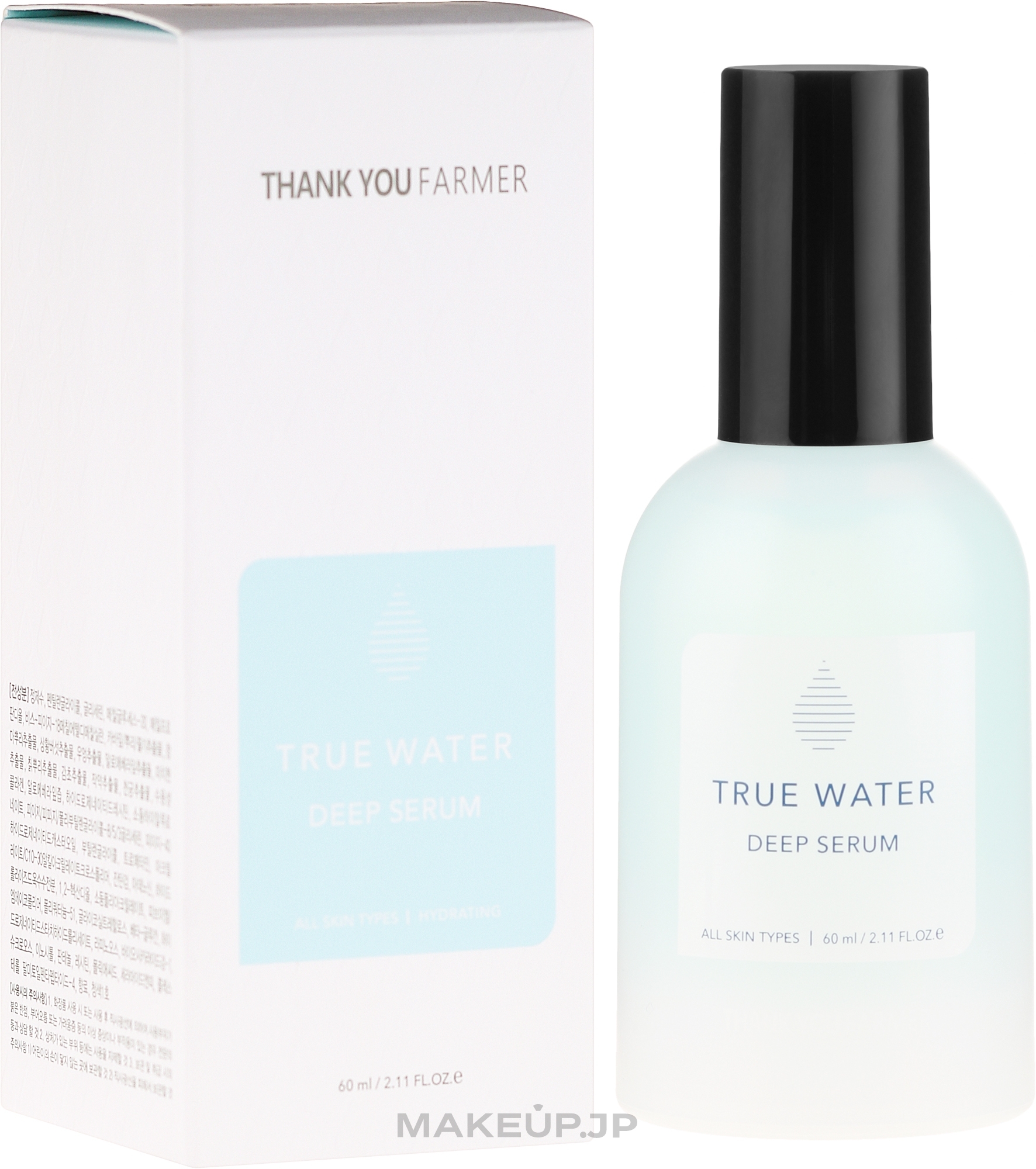 Deep Moisturizing Wrinkle Serum - Thank You Farmer True Water Deep Serum — photo 60 ml