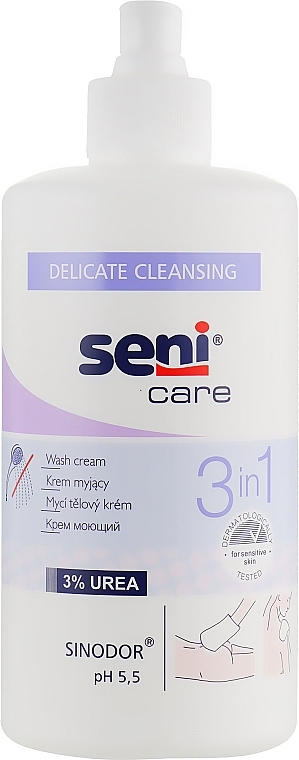 Body Wash Cream 3in1 - Seni Care Wash Cream — photo N1