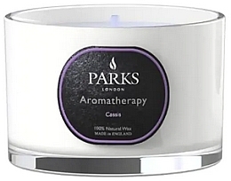 Fragrances, Perfumes, Cosmetics Scented Candle - Parks London Aromatherapy Cassis Candle