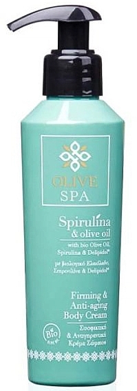 Strengthening & Anti-Ageing Body Cream - Olive Spa Spirulina Firming & Anti-Aging Body Cream — photo N1