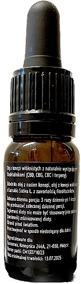 5% CBD Oil - Cannamea Suplement Diety — photo N1