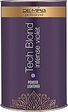 Bleaching Powder - DeMira Professional Tech Blond Intense Violet Powder — photo N1