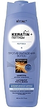 Fragrances, Perfumes, Cosmetics Anti Hair Loss Shampoo for All Hair Types - Vitex Keratin and Peptides