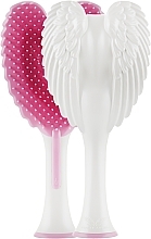 Angel Hair Brush, white-pink - Tangle Angel Cherub 2.0 Gloss White — photo N2