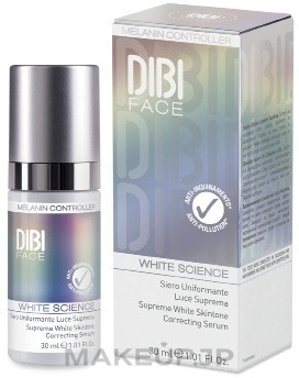 Brightening Face Serum - DIBI Milano White Science Supreme White Skintone Correcting Serum — photo 30 ml