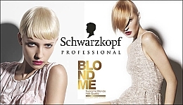 Lightening Cream for Gray Hair - Schwarzkopf Professional BlondMe White Blending — photo N4