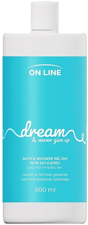 2in1 Dream Bath Gel & Foam - On Line Bath & Shower Gel — photo N1