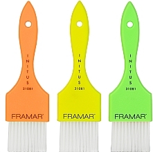 Fragrances, Perfumes, Cosmetics Limited Brush Collection "Colorist's Dream" - Framar Power Painter Brush Set Neon