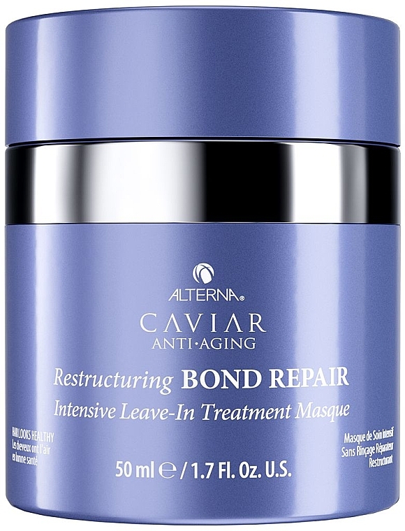 Repairing Leave-In Hair Mask - Alterna Caviar Restructuring Bond Repair Intensive Leave-in Treatment Masque — photo N1