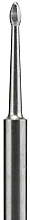 Carbide Nail Drill Bit, diameter 1,2 mm/work part 2,5 mm - Staleks Pro Expert Nail Cleaner Mini — photo N2