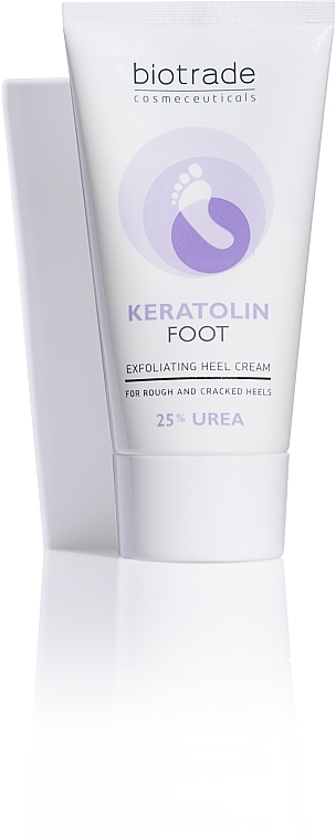 Exfoliating & Softening Foot Cream with 25% Urea - Biotrade Keratolin Foot Exfoliating Heel Cream — photo N1