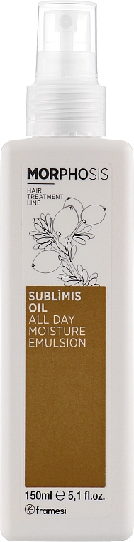 Moisturizing Hair Emulsion - Framesi Morphosis Sublimis Oil All Day Moisture Emulsion — photo N1