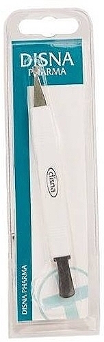 Cuticle Clipper & Pusher, 11.8 cm, white - Disna Pharm — photo N1