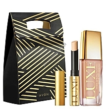 Set - Avon Luxe Natural Glamour (foundation/30ml + corrector/1.8g) — photo N1