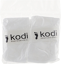 Fragrances, Perfumes, Cosmetics Disposable Pedicure Socks with Cream Emulsion - Kodi Professional