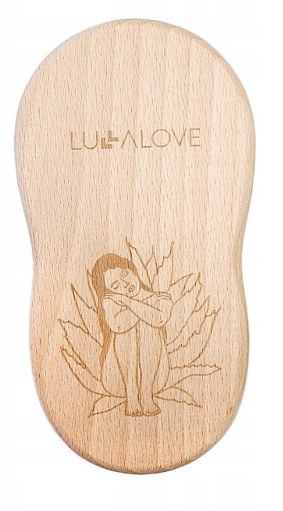 Brush for Dry Massage "Mother Nature" - LullaLove Tampico Sharp Brush for Dry Massage Mother Nature Limited Edition — photo N1