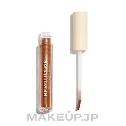 Liquid Lipstick - Makeup Revolution Nudes Collection Metallic Liquid Lipstick — photo Corset