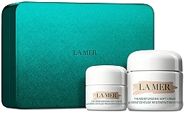 Fragrances, Perfumes, Cosmetics Set - La Mer Moisturizing Soft Cream Duet (f/cr/60ml + f/cr/15ml + bag/1pcs)