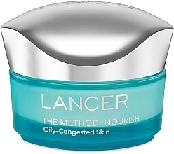 Fragrances, Perfumes, Cosmetics Cream for Oily & Acne-Prone Skin - Lancer The Method: Nourish Oily-Congested Skin