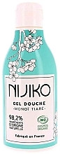 Fragrances, Perfumes, Cosmetics Monoi Shower Gel - Nijiko Organic Monoi Tiare Shower Gel