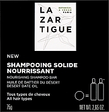 Fragrances, Perfumes, Cosmetics Nourishing Solid Shampoo - Lazartigue Nourishing Shampoo Bar